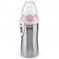 Preview: NUK Active Cup Trinklernflasche, auslaufsicher hochwertiger Edelstahl 215ml, 12+Monate rosa