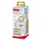 Preview: NUK Nature Sense Babyflasche Silikon-Trinksauger, Größe M, 260ml rosa