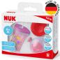 Preview: NUK 3-in-1 Trinklernset mit Schnabeltasse(6+M),Magic Cup 360° Trinklernbecher(8+M) & Action Cup Trinkflasche Kinder(12+M) 230ml Mädchen (Rosa)