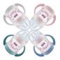 Preview: Nuk Beach Nature Sense Trinklernflasche und Tragegriffe SET 6-18 M,150 ml, girl