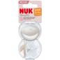 Preview: NUK MommyFeel Silikon-Schnuller （grau/beige）