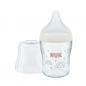 Preview: NUK Perfect Match Glas-Babyflasche mit weichem Silikon-Trinksauger