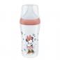 Preview: NUK Disney Mickey Mouse Perfect Match Babyflasche 260ml mit Trinksauger Gr. M 3+ M, rot