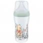 Preview: NUK Disney Winnie Puuh Perfect Match Babyflasche 260ml mit Trinksauger Gr. M 3+ M, grün