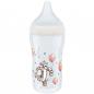 Preview: NUK Disney Winnie Puuh Perfect Match Babyflasche 260ml mit Trinksauger Gr. M 3+ M, weiß