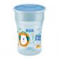 Preview: NUK Magic Cup 230ml mit Trinkrand und Deckel （blau）