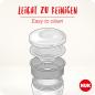 Preview: NUK Magic Cup 230ml mit Trinkrand und Deckel （mint）