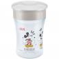 Preview: NUK Disney Mickey Mouse Magic Cup 230ml mit Deckel （grau）