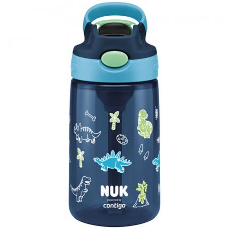 NUK Easy Straw Cup 420ml blau