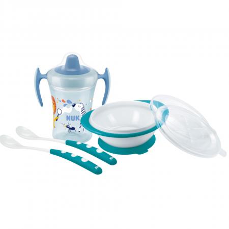NUK Evolution Esslern-Set （petrol）