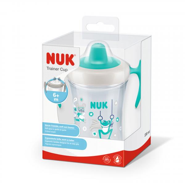 NUK Trainer Cup 230ml mit Trinktülle （petrol）