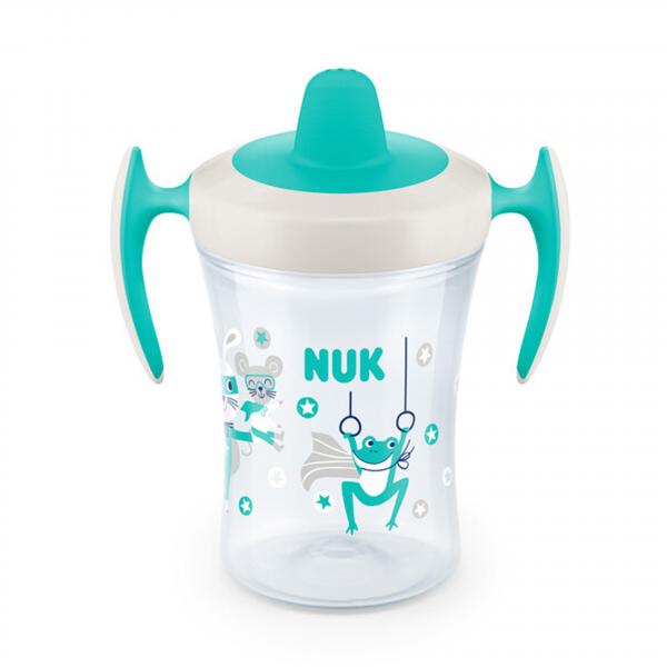 NUK Trainer Cup 230ml mit Trinktülle （petrol）