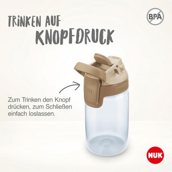 NUK Easy Straw Cup 420ml blau