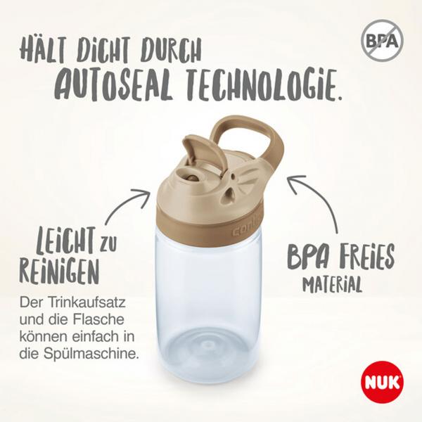 NUK Easy Straw Cup 420ml blau