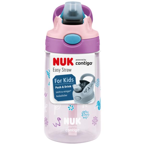 NUK Easy Straw Cup 420ml rosa