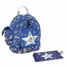 Laken Kinderrucksack 27cm JUNIOR ab 2j Rucksack BACKPACK mit KOSMOS Thermofach