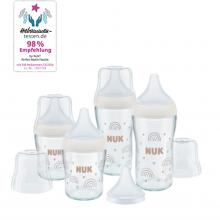 NUK Perfect Match Multipack 4er Glasflaschen-Set