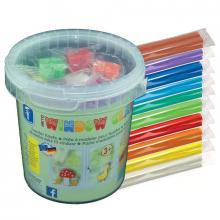 Intelligente Knete Feuchtmann Window Clay /Knete in Eimer 12st*50g /600G