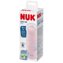NUK Mini-Me Sip Trinkflasche 300ml mit Trinkaufsatz (rosa)