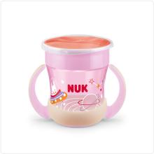 NUK Mini Magic Cup Night 160ml mit Trinkrand und Deckel （rosa）