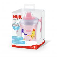 NUK Trainer Cup 230ml mit Trinktülle （rosa ）