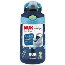 NUK Easy Straw Cup 420ml blau