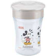 NUK Disney Mickey Mouse Magic Cup 230ml mit Deckel （grau）